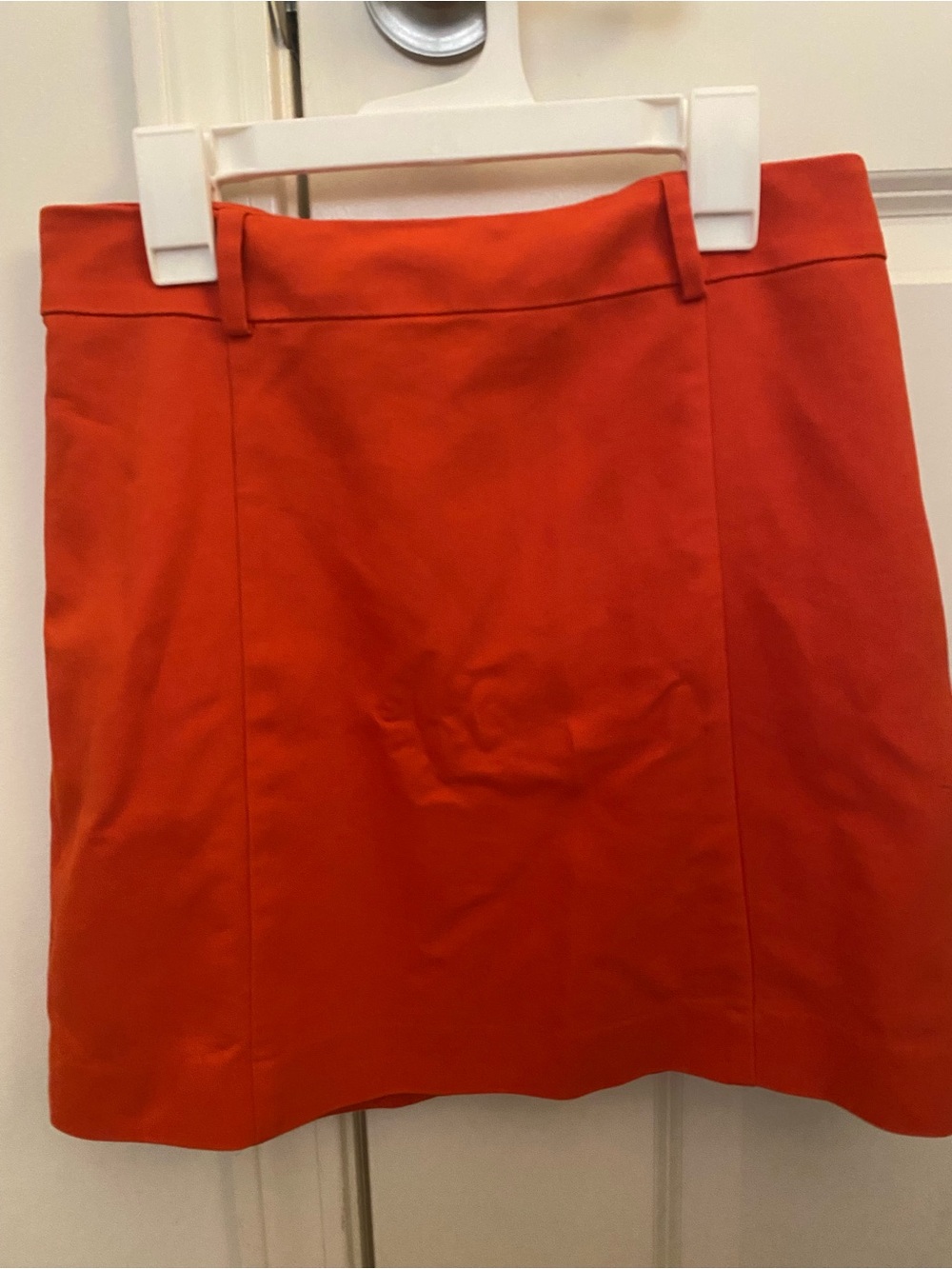 Express Classic Orange A-Line Skirt Size 4